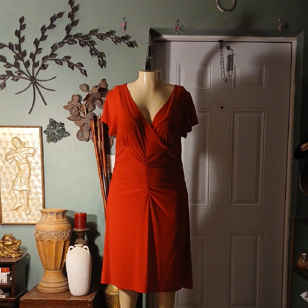 Spago Elegant Red Dress